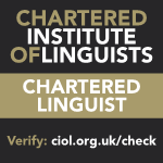 Chartered Linguist logo